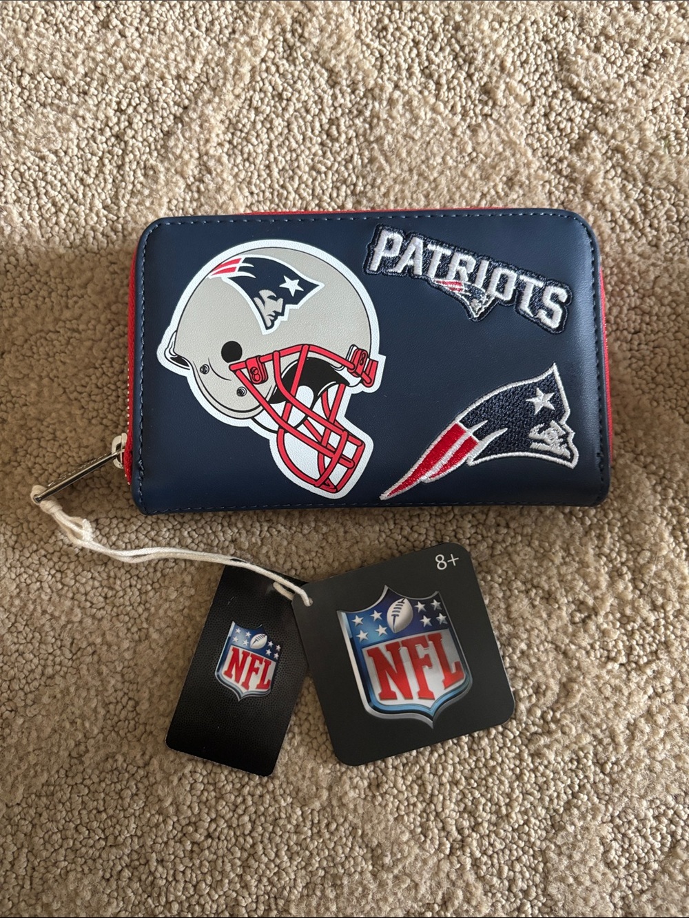 LoungeFly Patriots NFL Wallet